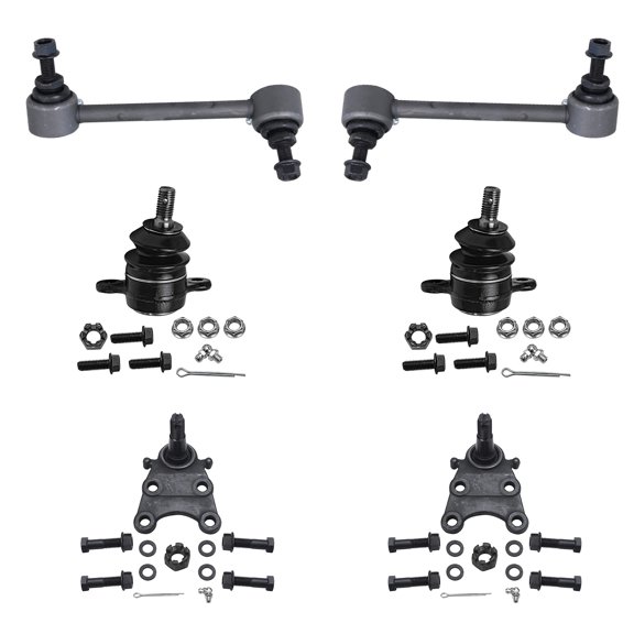 Detroit Axle - Front Ball Joints Sway Bar Links Replacement for 2004-2012 Chevy Colorado GMC Canyon