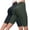 Blackish Green, variant on 2 Pack Women's Solid Color High Waisted Butt Lifting Jacquard Bubble Pattern Yoga Shorts, 5 Inch Stretchy Athletic Shorts for Summer Workout or Gym, Breathable and Comfortable Pink XXL