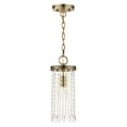 thumbnail image 4 of 51062-01 Livex Lighting Elizabeth - 1 Light Mini Pendant in Glam Style - 6 Inches wide by 14.75 Inches high-Antique Brass Finish    -Traditional, 4 of 9