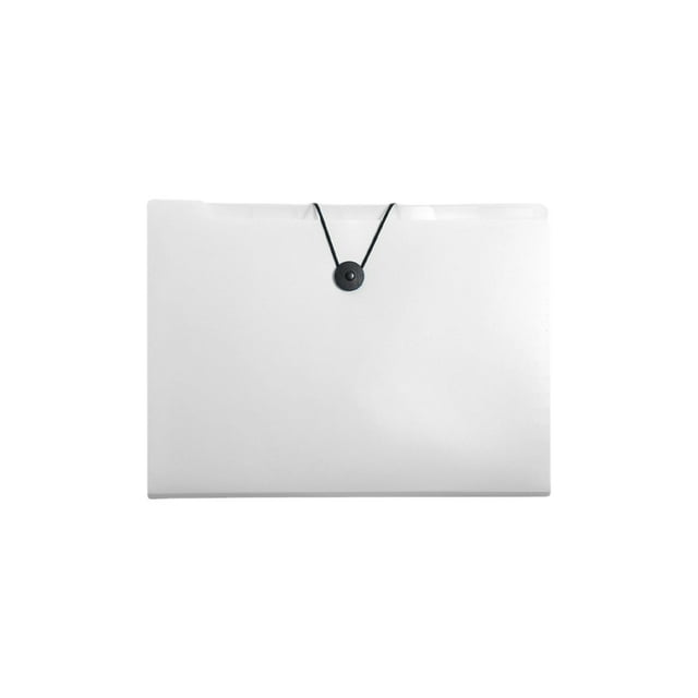 Bolsas de Almacenamiento Grandes Bolsa de Archivo de Acordeón A4 con 8 Compartimentos, Papel de Prueba de Gran Capacidad Y Bolsa de Almacenamiento de Boletos, Carpeta Clasificada de Oficina Transparen