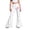 P217 White, variant on Tfken Child Soft Comfy Pants School Daily Wear Flare Denim Pants Girls With Pockets Stretch Fashion Graphic Print Kids Casual Clothes Size 5-6 Years Black