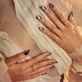 thumbnail image 3 of PRABAL GURUNG X KISS Limited Edition Nails Signature Strut Metallic Shades, Gray, Medium, 3 of 4