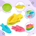 thumbnail image 4 of Juego de juguetes de baño AMCHSURI sin moho, 11 piezas, para bebés mayores de 12 meses, 4 of 7
