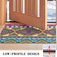 thumbnail image 3 of Yellow Geometric Boho Pattern Door Rugs,Washable Non Slip Door Mats Indoor,Decorative Door Mats,Entry Mat Indoor for Entrance,Bedroom,Kitchen,Bathroom,17"x30", 3 of 6