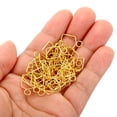 thumbnail image 5 of Unique Bargains Chandelier Connector Clip Replacement for DIY Fastening Crystals Gold, 5 of 6
