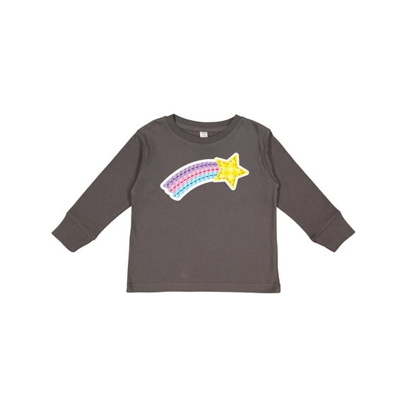 Inktastic Shooting Star Space Boys or Girls Long Sleeve Toddler T-Shirt