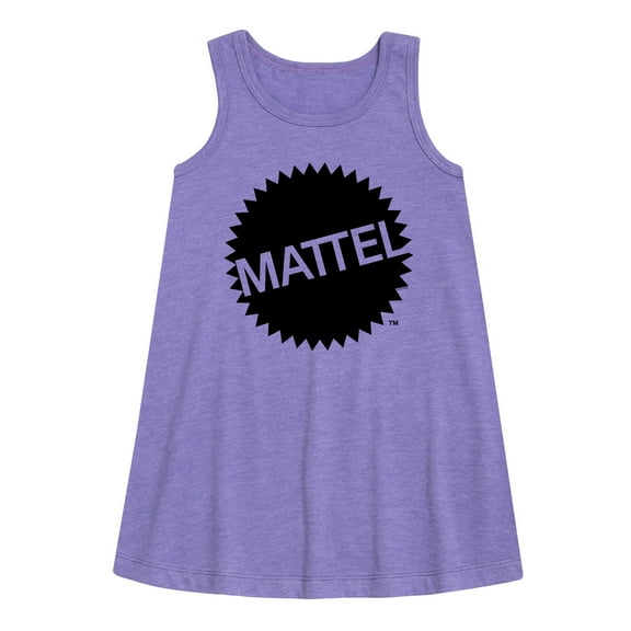 Mattel - Mattel Original Logo - Toddler & Youth Girls A-line Dress