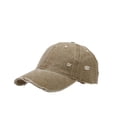 thumbnail image 2 of Kalauyu Mens Baseball Cap Cotton Vintage Washed Adjustable Low Profile Sport Hat, 2 of 4
