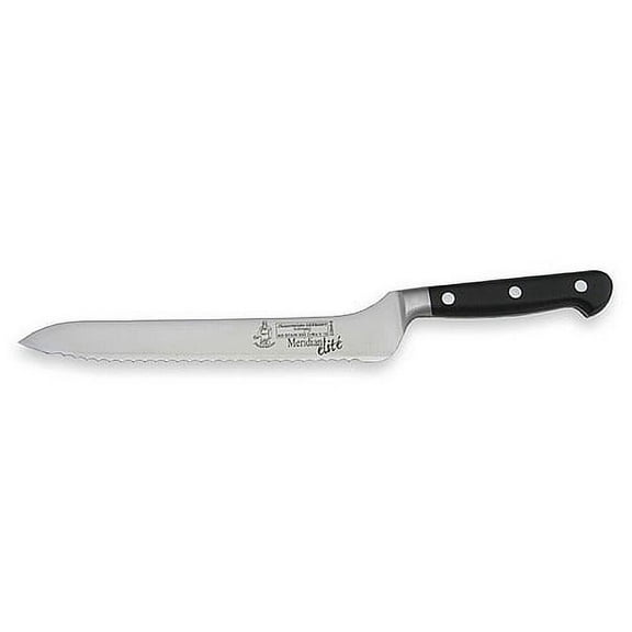 Messermeister Meridian Elite - 8" Scalloped Offset Knife