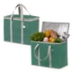 thumbnail image 1 of Bolsa Térmica VENO Aislada Reutilizable para Compras 2 Paquetes Verde, 1 of 8