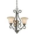 thumbnail image 2 of Kichler Lighting 43223OZ Camerena 3 Light Chandelier in Olde Bronze,, 2 of 2