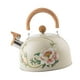 thumbnail image 5 of Hervidor con silbido multifuncional, tetera para café, té, olla de ebullición rápida de 3L, hervidor de agua con mango de madera para viajes y, 5 of 9