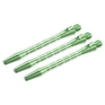 thumbnail image 1 of Ejes de dardos Uxcell de 48 mm, tallos de dardos de aluminio de rosca 2BA - Paquete de 3 (Verde), 1 of 5