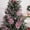 Pink, variant on Plastic Christmas Tree Picks, Artificial Berry Stem Ornaments Flower Branches for DIY Xmas Trees Wreath Supplies, Set of 3