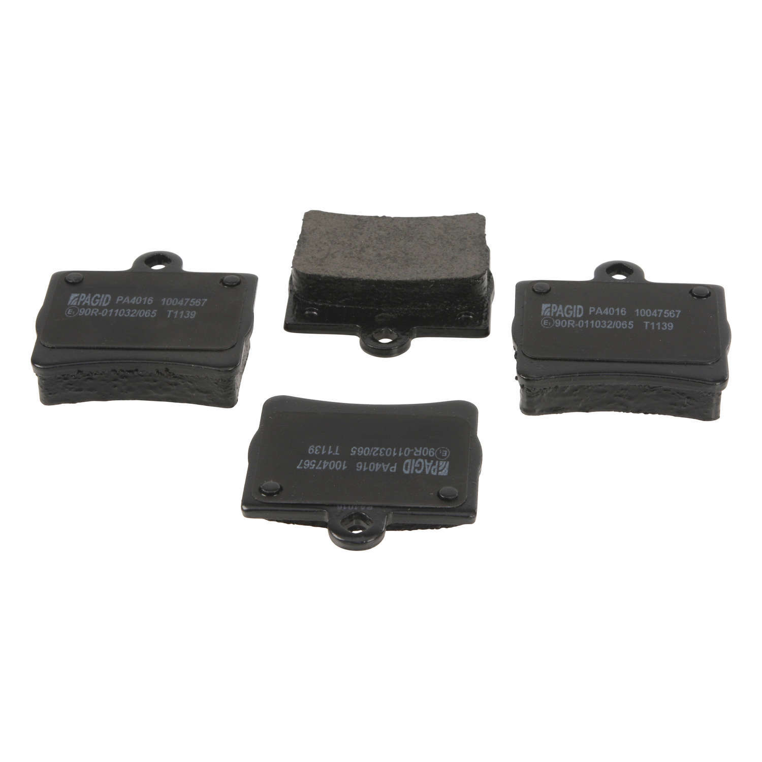 Pagid OE Formulated Brake Pad Set, w/ Shims