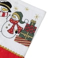 thumbnail image 4 of Northlight 19" Red Jolly Snowmen Scene Christmas Stocking, 4 of 5