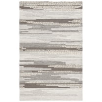 SAFAVIEH Martha Stewart Striped Area Rug, Natural/Beige, 4' x 6'