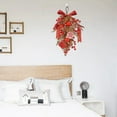 thumbnail image 3 of Spring Festival Gold Fan & Red Fruit Wealth Pendant - Festive Home Decor, 3 of 6
