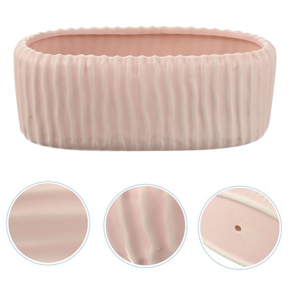 MLINS  Flower Pot Retro Planter Rustic Garden Pots and for Plants Indoor Pink