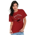 thumbnail image 4 of Olive Oyl Living Carefree Cute Popeye Women Plus Size Graphic Tee Tees Brisco Brands 3X, 4 of 6