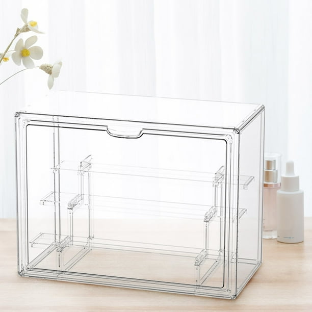 Gabinete de almacenamiento Contenedores de almacenamiento Caja de almacenamiento Totalmente transparente Bolsa grande Almacenamiento de artefactos Estante de exhibición Gabinete de almacenamiento de m
