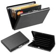 thumbnail image 2 of Portable para tarjetas de crédito de hombre, cartera metálica delgada con clip para dinero, portatarjetas Afortunado  Sencillez, 2 of 5