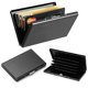 thumbnail image 2 of Titular de la tarjeta de crédito YONGSHENG Negro Slim Money Clip Cartera de metal, 2 of 5