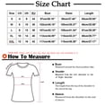 thumbnail image 3 of Pompotops Femmes Mode Indépendance Jour Imprimer Femmes Col Rond en Vrac T-shirt Tops, 3 of 9