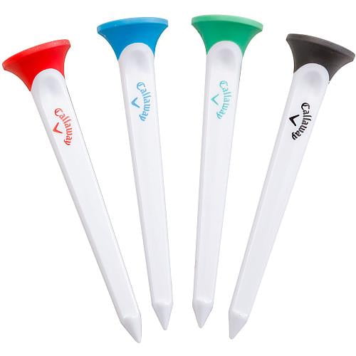 Callaway Golf Par-Tee Performance 3 1/4' Multi-Colored Tees (4-Pack) - Multi / 3 1/4