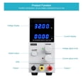 thumbnail image 2 of USB Adjustable DC Laboratory Power Supply 30V 10A Digital Bench Source Voltage Regulator Stabilizers Switch Lab Power Supply ,Voltage Consistency, 2 of 6