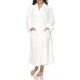 thumbnail image 5 of White Mark Women's and Women's Plus Super Soft Lounge Robe, 5 of 8