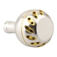 thumbnail image 2 of Fishing Reel Rocker Knob Handle 30 35 38Mm Aluminum Alloy Spherical Grip For Daiwa Power Handle Grips Pill Fishing Tool Parts 30Mm Silver Gold, 2 of 9