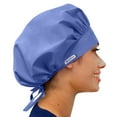 thumbnail image 3 of Maevn Women's Bouffant Doctor Nurse Scrub Cap Long Hair Ladies Hat [FAST & FREE SHIPPING], 3 of 4
