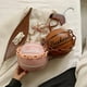 thumbnail image 5 of Bolso de hombro con baloncesto con letras para mujer, bolso con gráfico redondo con cadena para regalo, compras, niña, , beige Hugo Bolso de mujer, 5 of 10