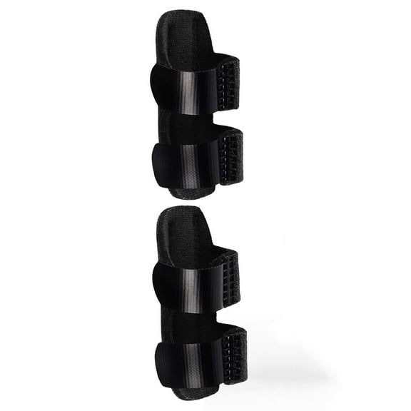 Trigger Finger Splint - 2 Pieces - Doctor-Developed Design Fits Index Finger - Middle Finger - Ring Finger