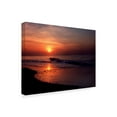 thumbnail image 2 of Trademark Fine Art 'Myrtle Beach Sc Sunrise' Canvas Art by Audrey, 2 of 3
