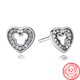 thumbnail image 1 of Disney 925 Sterling Silver Disney Mickey Mouse & Minnie Mouse Silhouette Stud Earrings for Women Silver Jewelry Gift Gao Jinjia LED, 1 of 2
