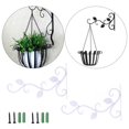 thumbnail image 3 of Cesta colgante Soportes Percha Jardín Cubierta Porche Patio Balcón para Linternas Maceta Sharpla ganchos para colgar en la pared, 3 of 8