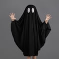 thumbnail image 2 of Likimi Toddler Kids Girls Halloween Costume Solid Color Tops Loose Relaxed Soft Clothes For Performance Size 1-2 Years Black, 2 of 9