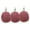 Red-RD-home supplies, variant on LEFTHIGH Home 3- Bathroom Chenille Hanging Hand Towel Balls- Super Absorbent Microfiber Soft Towel Drying Hand Balls with Hanging Loop for Home Bathroom Kitchen Home and Kitchen