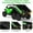 Green, variant on Acekid Ride On Big Ages 3+ 24V 4WD 6-Wheel Electric Dump Truck Remote Control 2 Seater Dump Truck Toy Interactive