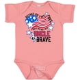 thumbnail image 3 of Inktastic Home of the Free Because My Uncle is Brave Boys or Girls Baby Bodysuit, 3 of 5