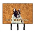 thumbnail image 1 of 6 x 9 In. French Bulldog Wipe your Paws Leash or Key Holder, 1 of 1