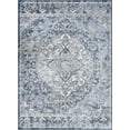 thumbnail image 3 of 4x6 Modern Blue Area Rugs for Living Room | Bedroom Rug | Dining Room Rug | Indoor Entry or Entryway Rug | Kitchen Rug | Alfombras para Salas 4' x 5'3'', 3 of 8