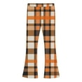 thumbnail image 5 of Piuwrlz Flared Pants Teen Girls Boys Fleece Sweatpants Pant Orange Size 9 Years, 5 of 6