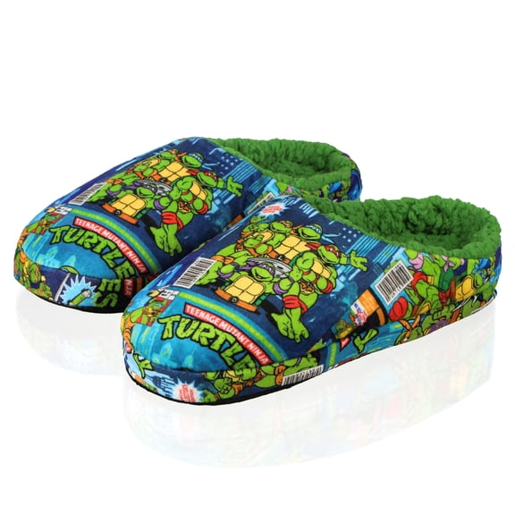 Teenage Mutant Ninja Turtles Slippers Adult Scuff Sllide Slipper Socks 1 Pair