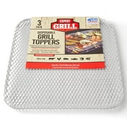 Expert Grill Disposable Grill Topper, 16" x 12", 3-Pack