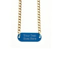 thumbnail image 3 of Custom Engraved Tag Chain Necklace, 3 of 10