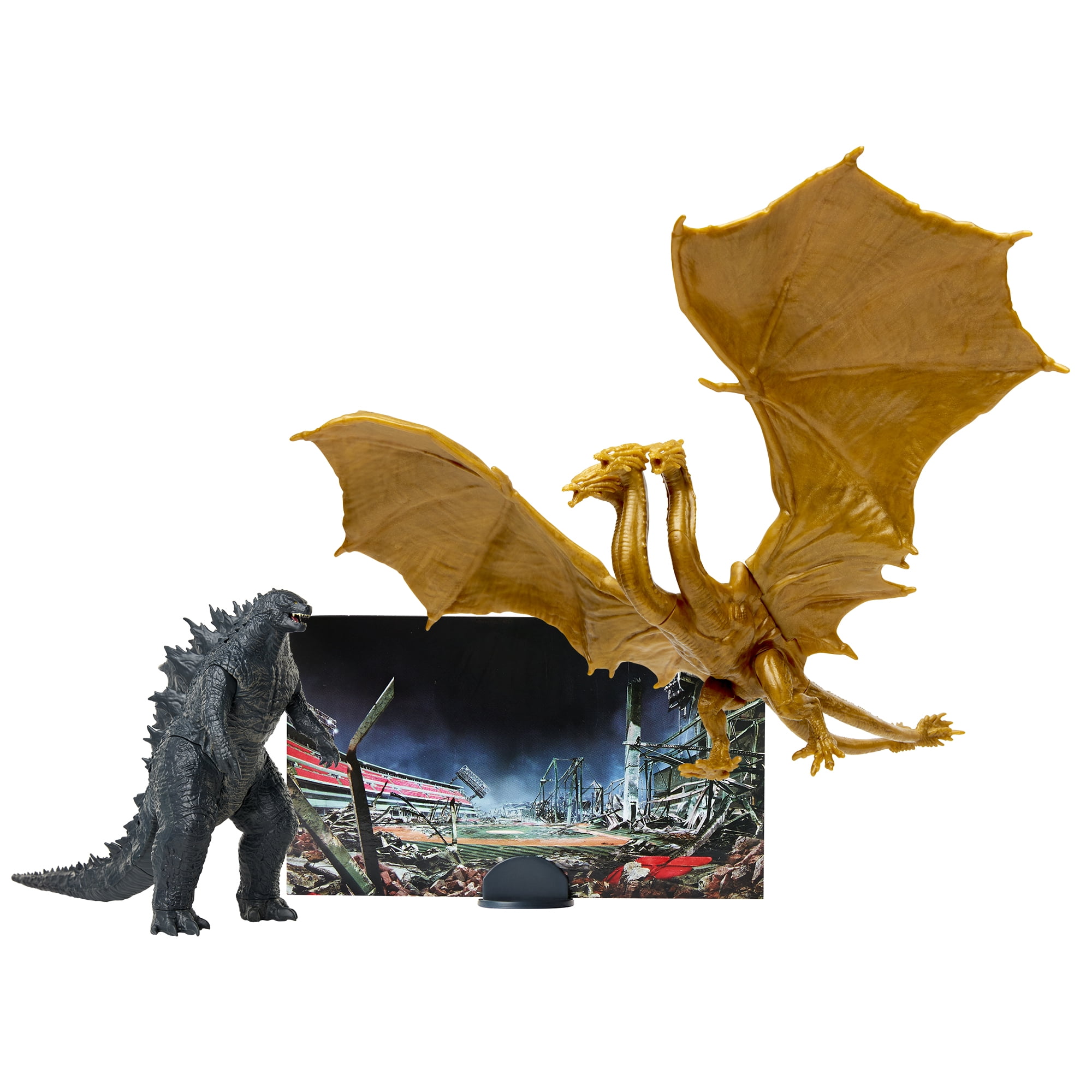 Matchup King Ghidorah & Godzilla Action Figure 2-Pack 