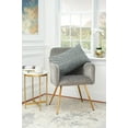 thumbnail image 4 of Carine Silver Moss Pillow, 4 of 6